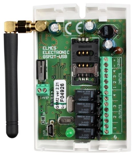 Moduł powiadamiania, komunikacyjny GSM ELMES GSM2/GSM2000 Moduł powiadamiania, komunikacyjny GSM ELMES GSM2/GSM2000