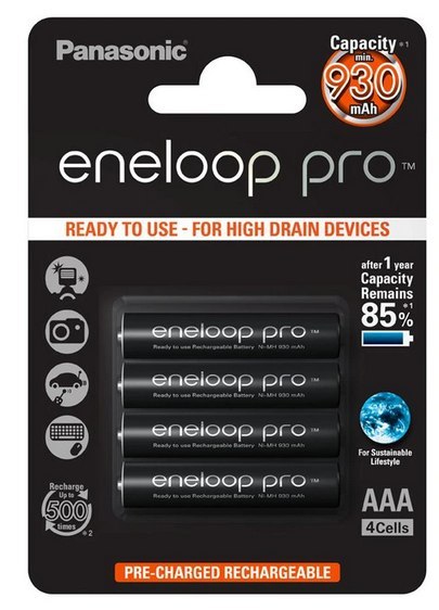 Akumulator niklowo-wodorkowy (NiMH) Panasonic AAA (R3) 930 mAh 4 szt. Akumulator niklowo-wodorkowy (NiMH) Panasonic AAA (R3) 930 mAh 4 szt.
