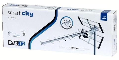 Antena telewizyjna DIPOL SMART CITY DVB-T2 Antena telewizyjna DIPOL SMART CITY DVB-T2