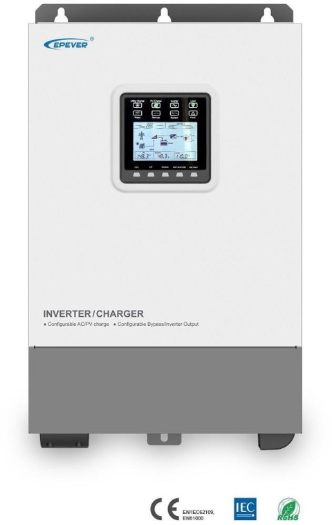 Inwerter falownik 1-fazowy OFF-GRID, EPEVER UP3000-HM10022 24V 3000/6000W Inwerter falownik 1-fazowy OFF-GRID, EPEVER UP3000-HM10022 24V 3000/6000W