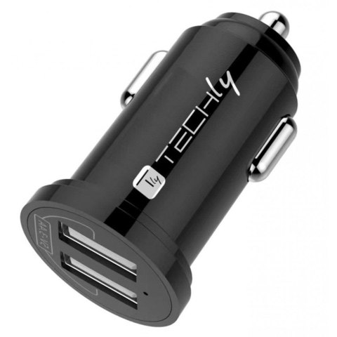 Ładowarka samochodowa Techly 2xUSB-A, 17W Ładowarka samochodowa Techly 2xUSB-A, 17W