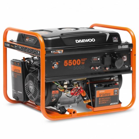 ZESTAW AGREGAT PRĄDOTWÓRCZY DAEWOO GDA 6500E 5.0kW + 2x GENERATOR OIL SAE 10W-30 DWO 600 ZESTAW AGREGAT PRĄDOTWÓRCZY DAEWOO GDA 6500E 5.0kW + 2x GENERATOR OIL SAE 10W-30 DWO 600