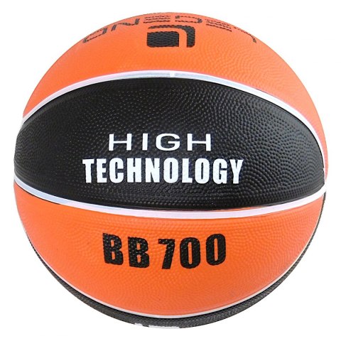 Piłka do koszykówki BB700 rozmiar 7 czarno-pomarańczowa Legend Piłka do koszykówki BB700 rozmiar 7 czarno-pomarańczowa Legend