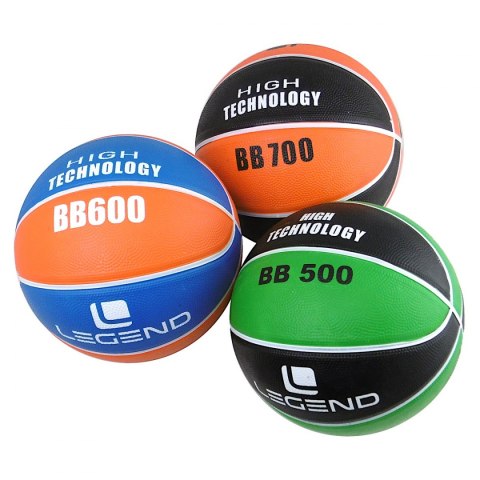 Piłka do koszykówki BB700 rozmiar 7 czarno-pomarańczowa Legend Piłka do koszykówki BB700 rozmiar 7 czarno-pomarańczowa Legend