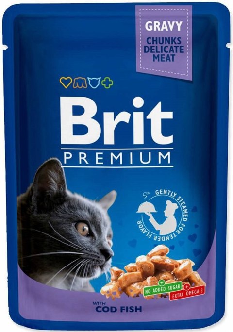 Brit Cat Pouches 1200g Family Plate (12x100g) Brit Cat Pouches 1200g Family Plate (12x100g)