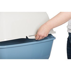 Rotho Kuweta dla kota ECO BAILEY błękitna Rotho Kuweta dla kota ECO BAILEY błękitna