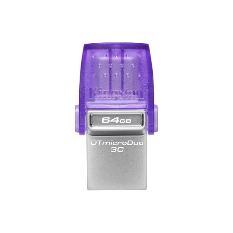 KINGSTON FLASH 64GB USB 3.2 DataTraveler microDuo 3C KINGSTON FLASH 64GB USB 3.2 DataTraveler microDuo 3C