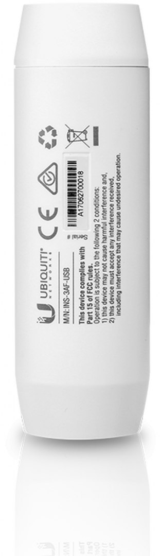 UBIQUITI Instant PoE Indoor Adapter 48V 802.3af GIGABIT (INS-3AF-I-G) UBIQUITI Instant PoE Indoor Adapter 48V 802.3af GIGABIT (INS-3AF-I-G)