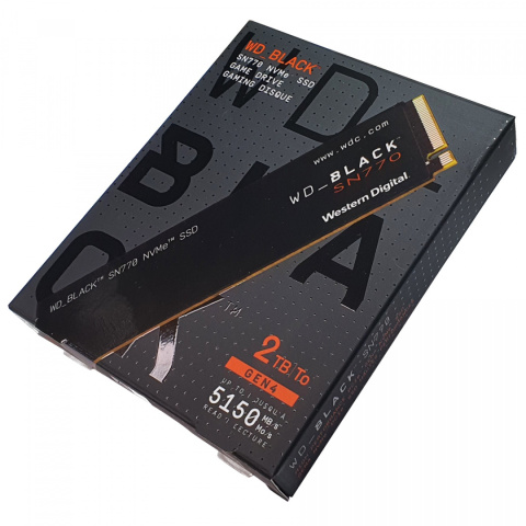 Dysk SSD WD Black SN770 2TB M.2 2280 PCIe NVMe (5150/4850 MB/s) WDS200T3X0E + ACRONIS TRUE IMAGE Dysk SSD WD Black SN770 2TB M.2 2280 PCIe NVMe (5150/4850 MB/s) WDS200T3X0E + ACRONIS TRUE IMAGE