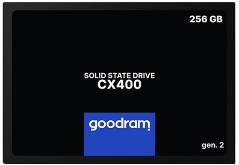 DYSK SSD GOODRAM CX400 G2 256GB SATA3 DYSK SSD GOODRAM CX400 G2 256GB SATA3
