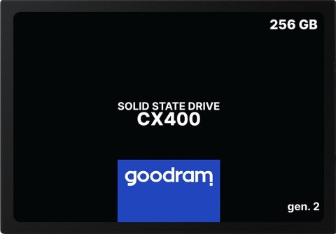 DYSK SSD GOODRAM CX400 G2 256GB SATA3 DYSK SSD GOODRAM CX400 G2 256GB SATA3