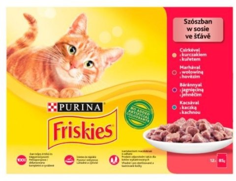 FRISKIES MP Mięso 12x85g FRISKIES MP Mięso 12x85g