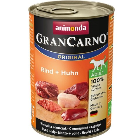 ANIMONDA Grancarno Adult smak: wołowina i kurczak 400g ANIMONDA Grancarno Adult smak: wołowina i kurczak 400g