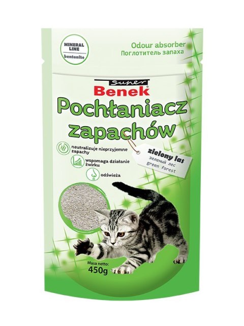 CERTECH Pochłaniacz zapachu Super Benek Zielony Las CERTECH Pochłaniacz zapachu Super Benek Zielony Las