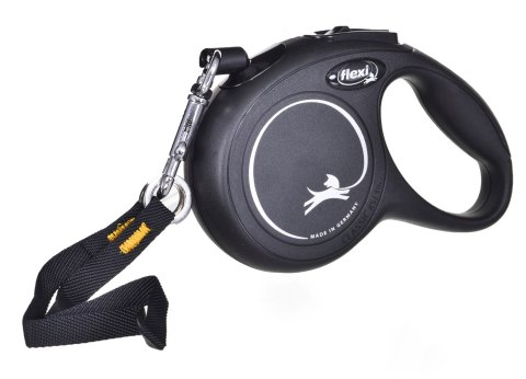 Smycz FLEXI automatyczna New Classic CAT linka XS 3 m czarna Smycz FLEXI automatyczna New Classic CAT linka XS 3 m czarna