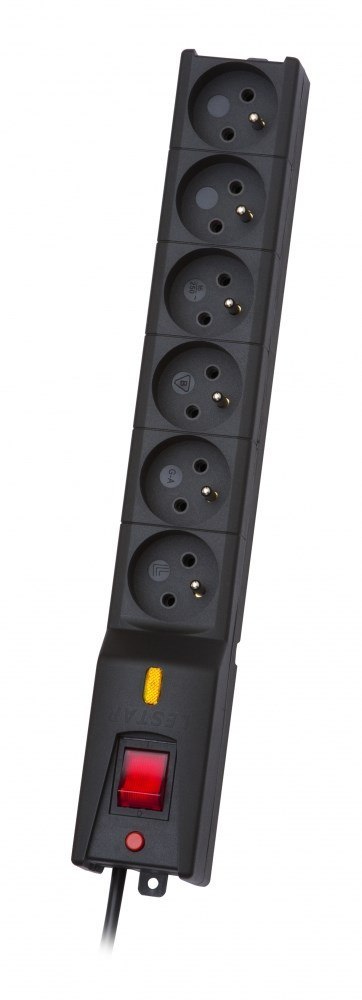 Listwa Lestar LX 610 G-A K.:CZ 5.0M (5m; kolor czarny) Listwa Lestar LX 610 G-A K.:CZ 5.0M (5m; kolor czarny)