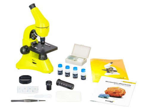 (IT) Mikroskop Levenhuk Rainbow 50L PLUS Lime\Limonka