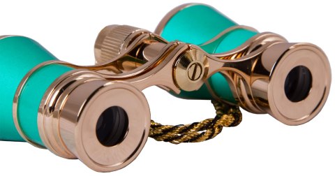 Lornetka teatralna Levenhuk Broadway 325C Lime/Limonka z łańcuszkiem