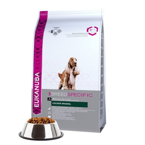 Eukanuba Breed Specific Cocker Spaniel Adult - sucha karma dla psa - 7,5kg Eukanuba Breed Specific Cocker Spaniel Adult - sucha karma dla psa - 7,5kg