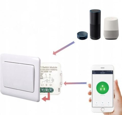 Moduł OXT mini 1 obwód ZigBee bez N Tuya Moduł OXT mini 1 obwód ZigBee bez N Tuya