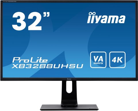 Monitor LED IIYAMA XB3288UHSU-B1 32 cale HDMI DisplayPort Monitor LED IIYAMA XB3288UHSU-B1 32 cale HDMI DisplayPort