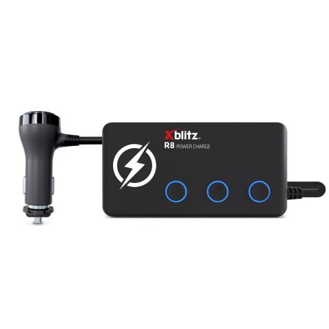 Rozdzielacz samochodowy Xblitz 12/24V Xblitz R8 Power Charge Rozdzielacz samochodowy Xblitz 12/24V Xblitz R8 Power Charge