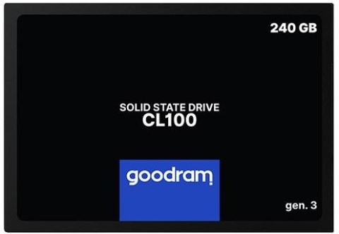 DYSK SSD GOODRAM CL100 G3 240GB SATA3 DYSK SSD GOODRAM CL100 G3 240GB SATA3