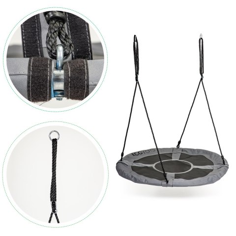 Huśtawka ogrodowa bocianie gniazdo 100cm ECOTOYS Huśtawka ogrodowa bocianie gniazdo 100cm ECOTOYS