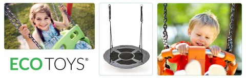 Huśtawka ogrodowa bocianie gniazdo 100cm ECOTOYS Huśtawka ogrodowa bocianie gniazdo 100cm ECOTOYS