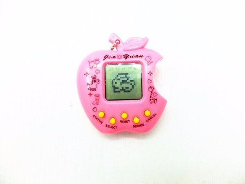 Zabawka Tamagotchi elektroniczna gra jabłko różowe Zabawka Tamagotchi elektroniczna gra jabłko różowe