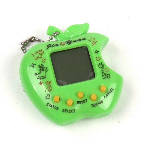 Zabawka Tamagotchi elektroniczna gra jabłko zielon Zabawka Tamagotchi elektroniczna gra jabłko zielon