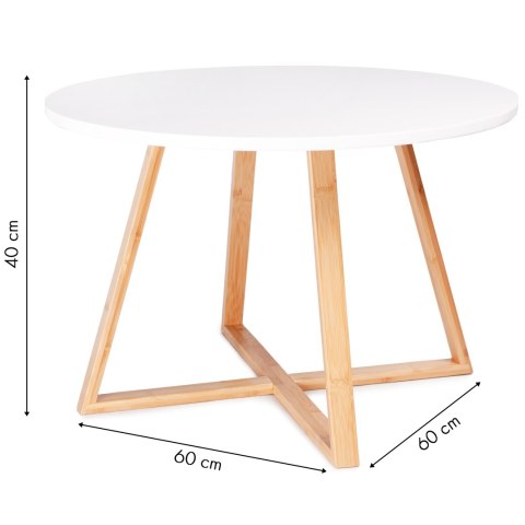 Stół stolik kawowy nowoczesny skandynawski 60cm Stół stolik kawowy nowoczesny skandynawski 60cm