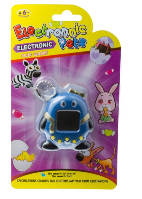 Zabawka Tamagotchi elektroniczna gra zwierzątko niebieskie Zabawka Tamagotchi elektroniczna gra zwierzątko niebieskie
