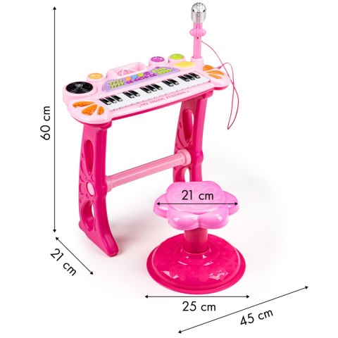 KEYBOARD ORGANKI PIANINKO Z MIKROFONEM MP3 KEYBOARD ORGANKI PIANINKO Z MIKROFONEM MP3