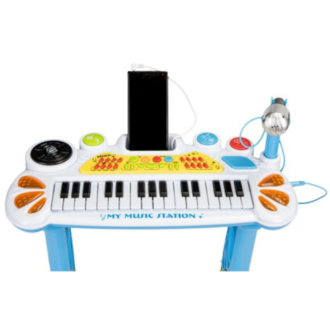 KEYBOARD ORGANKI PIANINKO Z MIKROFONEM MP3 KEYBOARD ORGANKI PIANINKO Z MIKROFONEM MP3