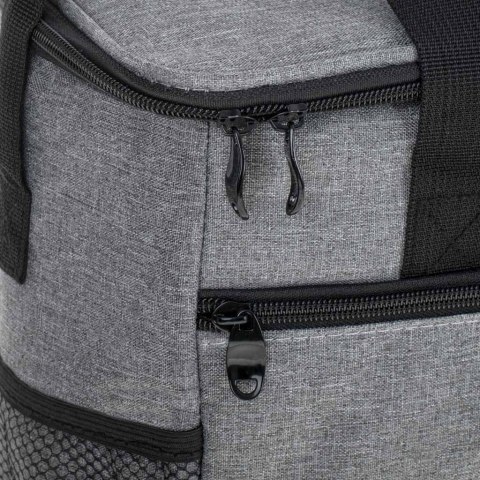 Torba termiczna plażowa campingowa piknikowa 16L szara