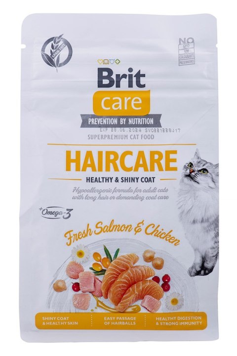 Brit Care Cat Grain-Free Haircare 0,4kg Brit Care Cat Grain-Free Haircare 0,4kg