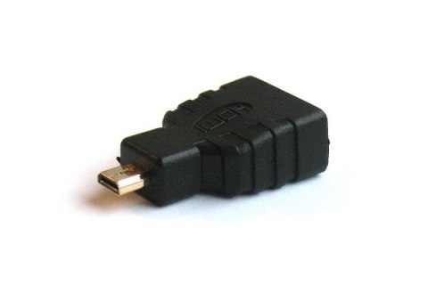Adapter SAVIO CL-17 (HDMI M - Micro HDMI F; kolor czarny) Adapter SAVIO CL-17 (HDMI M - Micro HDMI F; kolor czarny)