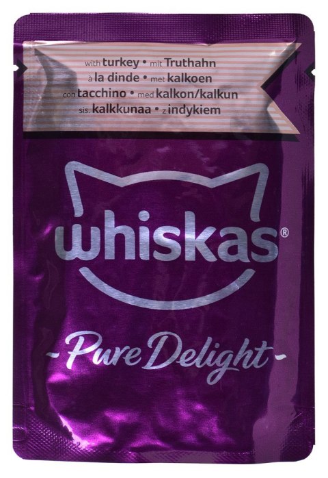 WHISKAS Potrawka Adult 40x85g Smaki Drobiowe WHISKAS Potrawka Adult 40x85g Smaki Drobiowe