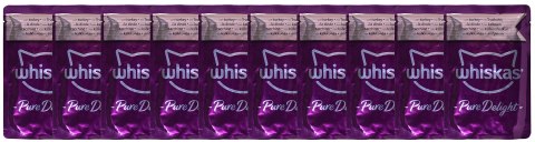 WHISKAS Potrawka Adult 40x85g Smaki Drobiowe WHISKAS Potrawka Adult 40x85g Smaki Drobiowe
