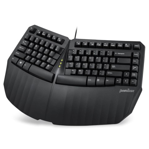 Klawiatura przewodowa Perixx PERIBOARD-413 Ergonomic Ergonomiczna czarna Klawiatura przewodowa Perixx PERIBOARD-413 Ergonomic Ergonomiczna czarna