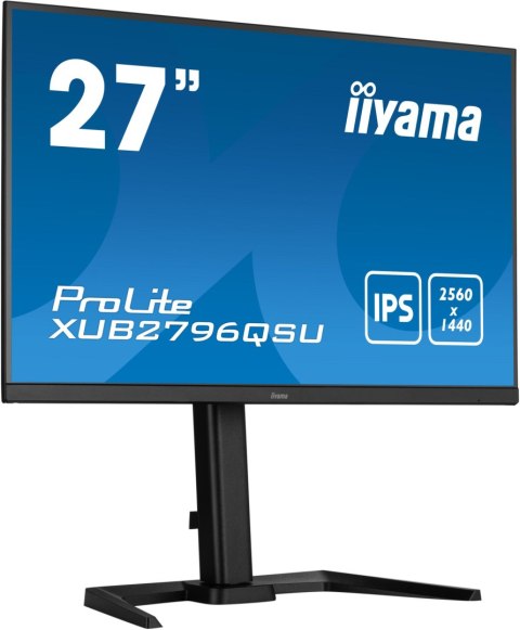 Monitor LED IIYAMA XUB2796QSU-B5 27 cali WQHD HAS + Pivot 1ms FreeSync Monitor LED IIYAMA XUB2796QSU-B5 27 cali WQHD HAS + Pivot 1ms FreeSync
