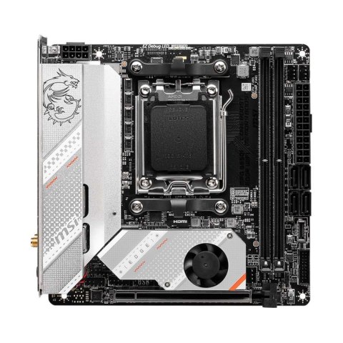 Płyta MSI MPG B650I EDGE WIFI /AMD B650/DDR5/SATA3/M.2/USB3.2/WiFi/BT/PCIe4.0/AM5/mITX Płyta MSI MPG B650I EDGE WIFI /AMD B650/DDR5/SATA3/M.2/USB3.2/WiFi/BT/PCIe4.0/AM5/mITX