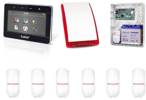Alarm SATEL BEZPRZEWODOWY INTEGRA 128WRL GSM 6 x PIR Syg.zew. Alarm SATEL BEZPRZEWODOWY INTEGRA 128WRL GSM 6 x PIR Syg.zew.