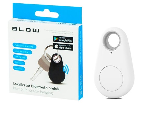 Brelok lokalizator klucz Bluetooth biały Brelok lokalizator klucz Bluetooth biały