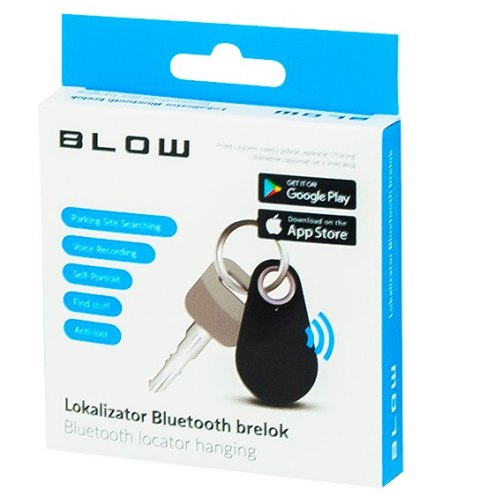 Brelok lokalizator klucz Bluetooth biały Brelok lokalizator klucz Bluetooth biały