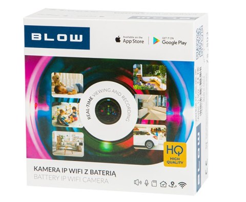 Kamera BLOW WiFi 2MP H-902 z baterią Kamera BLOW WiFi 2MP H-902 z baterią