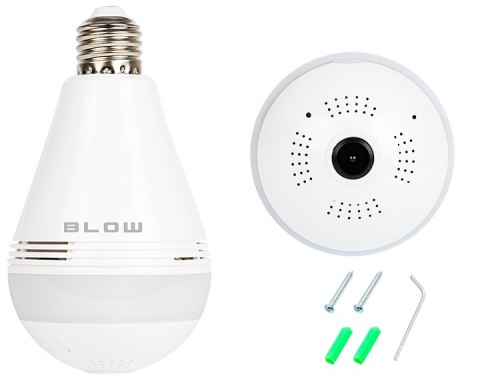 Kamera BLOW WiFi 3MP H-823 żarówka Kamera BLOW WiFi 3MP H-823 żarówka