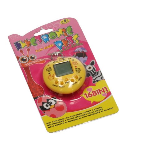 Zabawka Tamagotchi elektroniczna gra 49w1 żółte Zabawka Tamagotchi elektroniczna gra 49w1 żółte