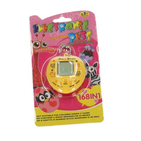 Zabawka Tamagotchi elektroniczna gra 49w1 żółte Zabawka Tamagotchi elektroniczna gra 49w1 żółte